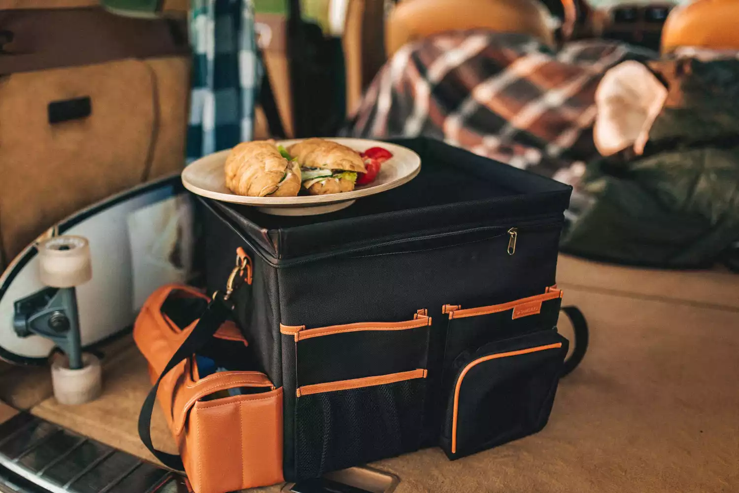 Chevrolet Silverado trunk organizer